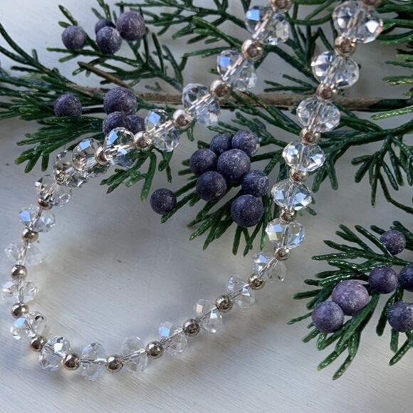 Cookie Lee Bundle Hostess Exclusive Crystal Necklace and Crystal Stretch Ring - Picture 6 of 12